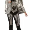 Bristol Novelty Fantasy Cape (Silver) -Wigs Shop X75217 scaled 1