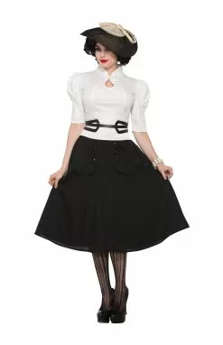 Bristol Novelty White Blouse (1940’s)